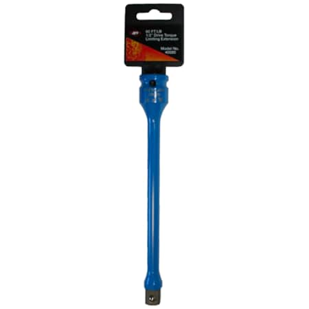 American Forge & Foundry 1/2 in Drive Torque Limiting Extension, Blue 80 ft-lbs 88 Nm 40080